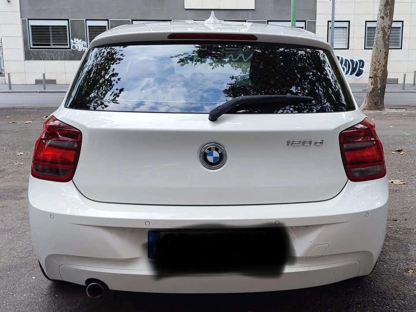 BMW 120 120d 5p Unique Bianco - 2