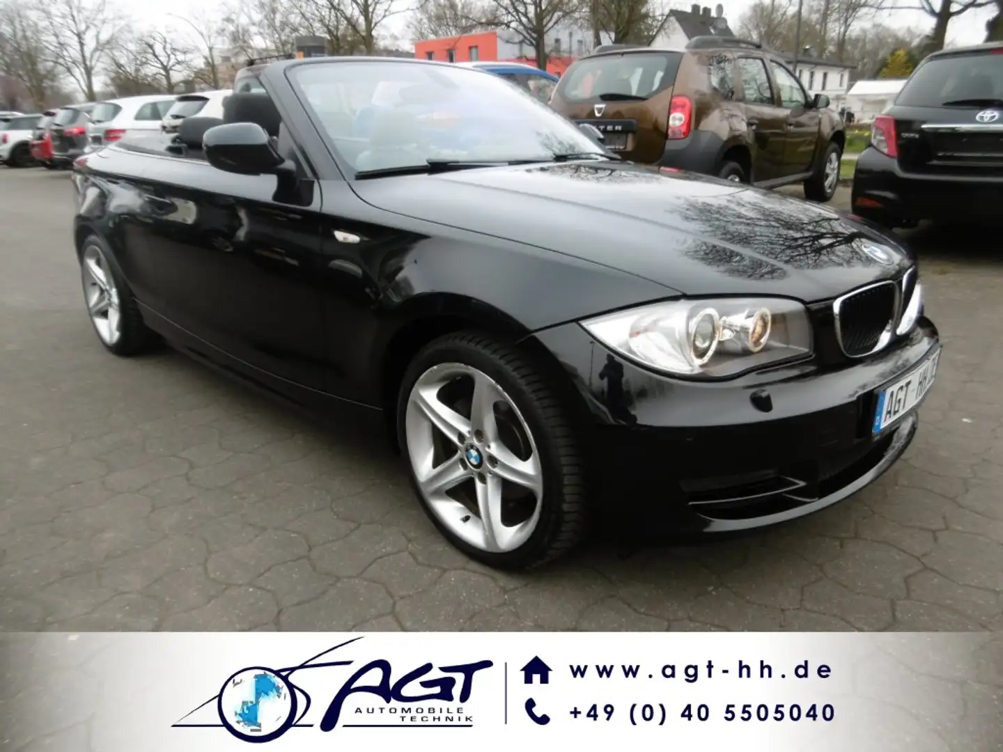BMW 118 i Cabrio Ledersportsitze Nav Xenon 18 Hifi Nero - 1