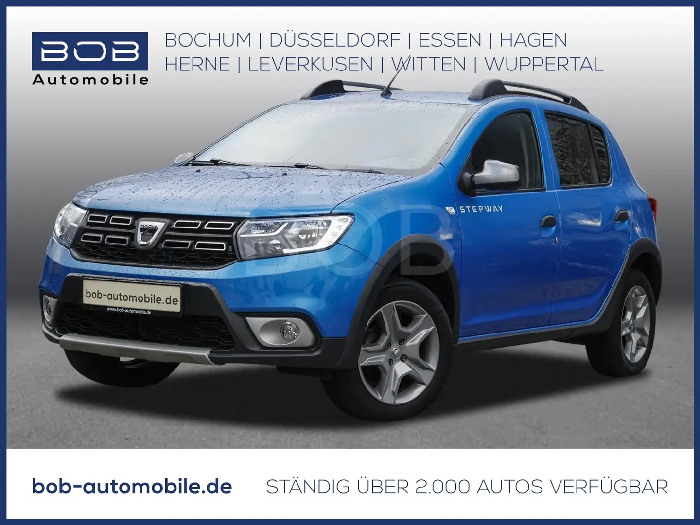 Dacia Sandero TCe 100 ECO-G Stepway Prestige  NAVI PDC Blau - 1