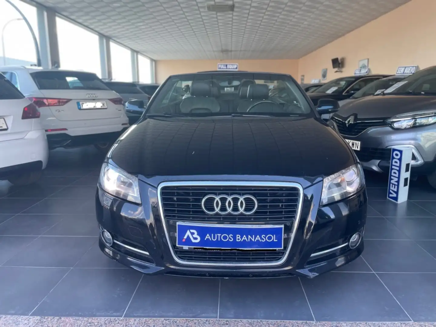 Audi A3 Cabrio 2.0TDI Attraction Negro - 1