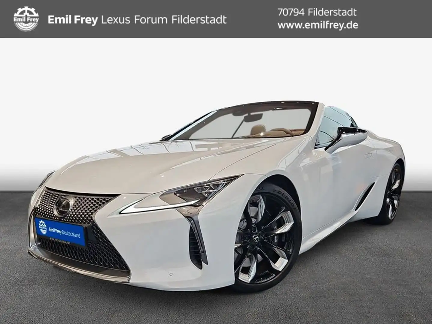 Lexus LC500 Cabriolet Performance Alle Extr Alb - 1