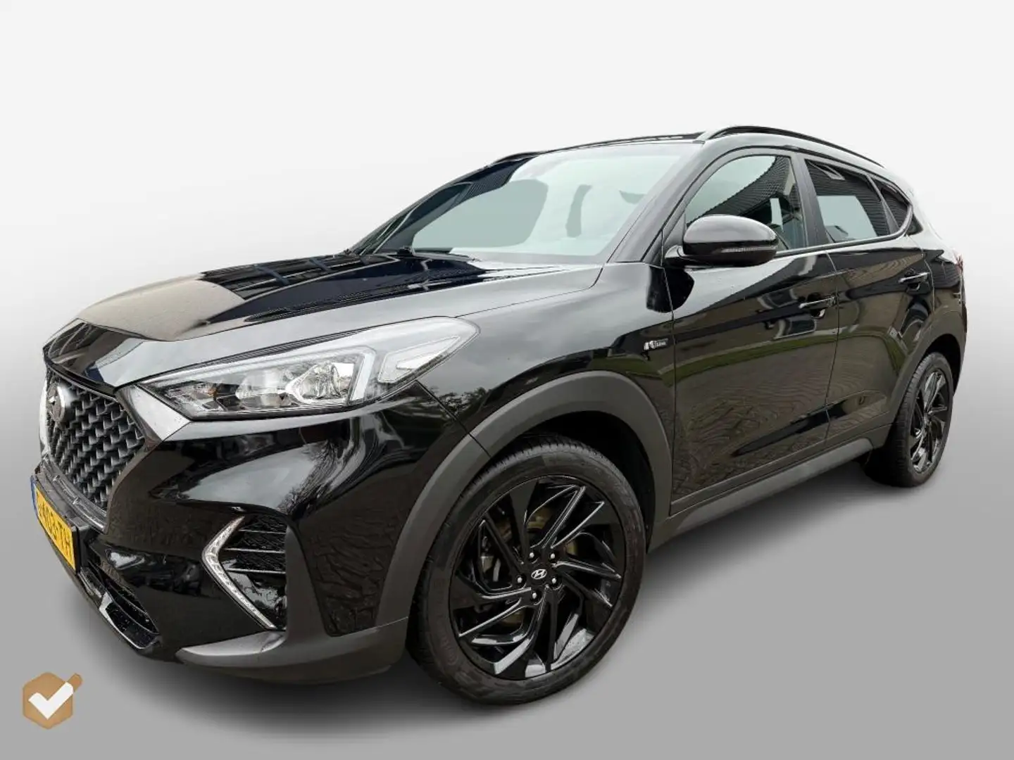 Hyundai TUCSON 1.6 T-GDI N-Line Automaat NL-Auto *Geen Afl. koste Noir - 2