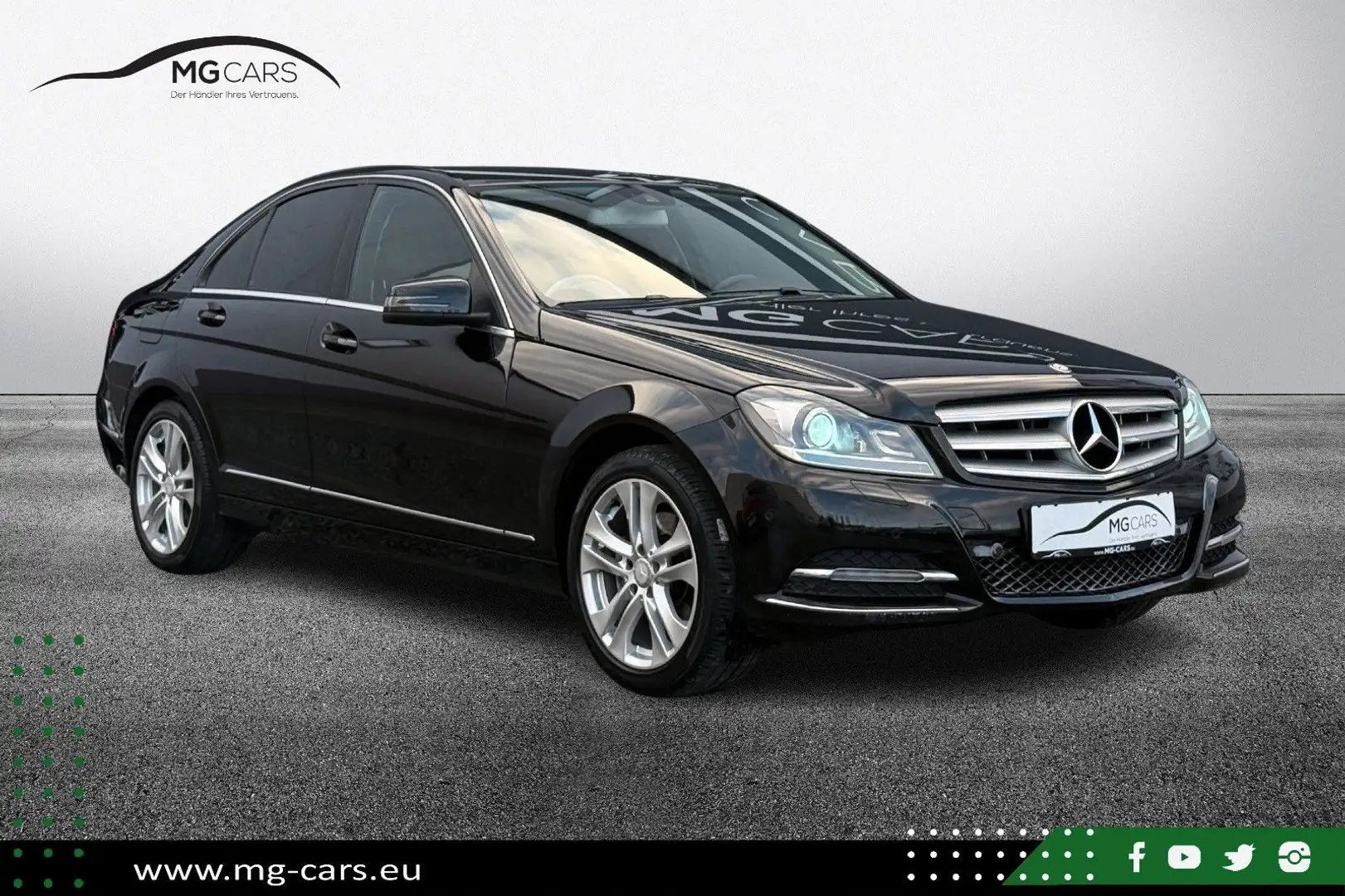 Mercedes-Benz C 200 CGI~Avantgarde~Xenon~Navi~Leder~SHZ~8-Fach Noir - 1