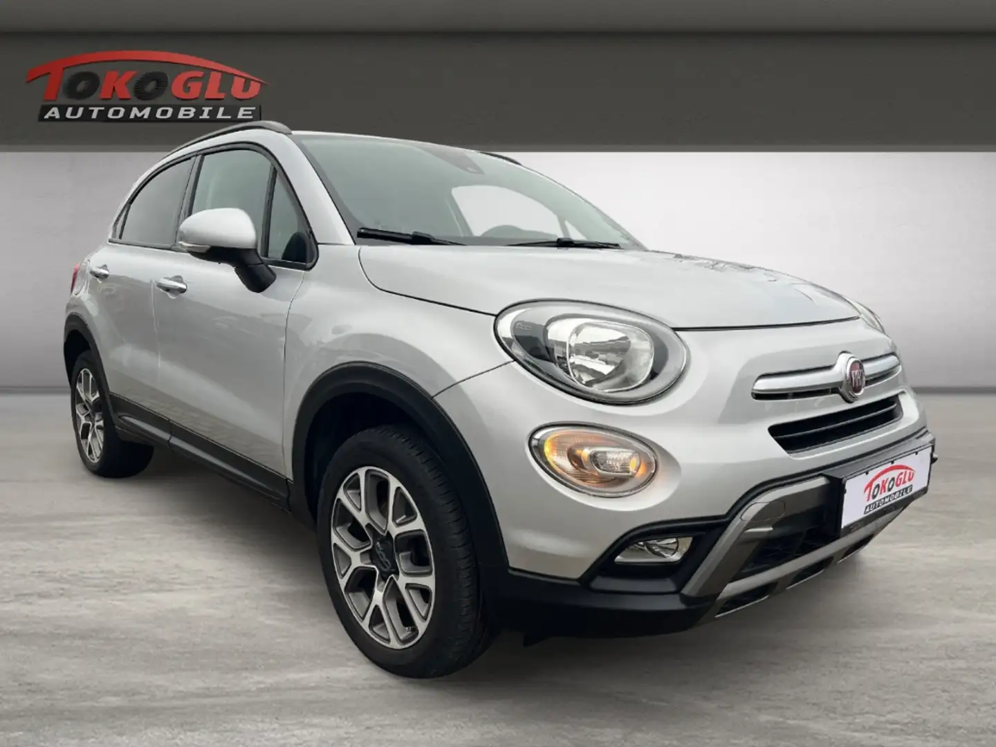 Fiat 500X Cross 2.0 MultiJet DAB Keyless 1.HAND Temp Tel.-Vo Grau - 1