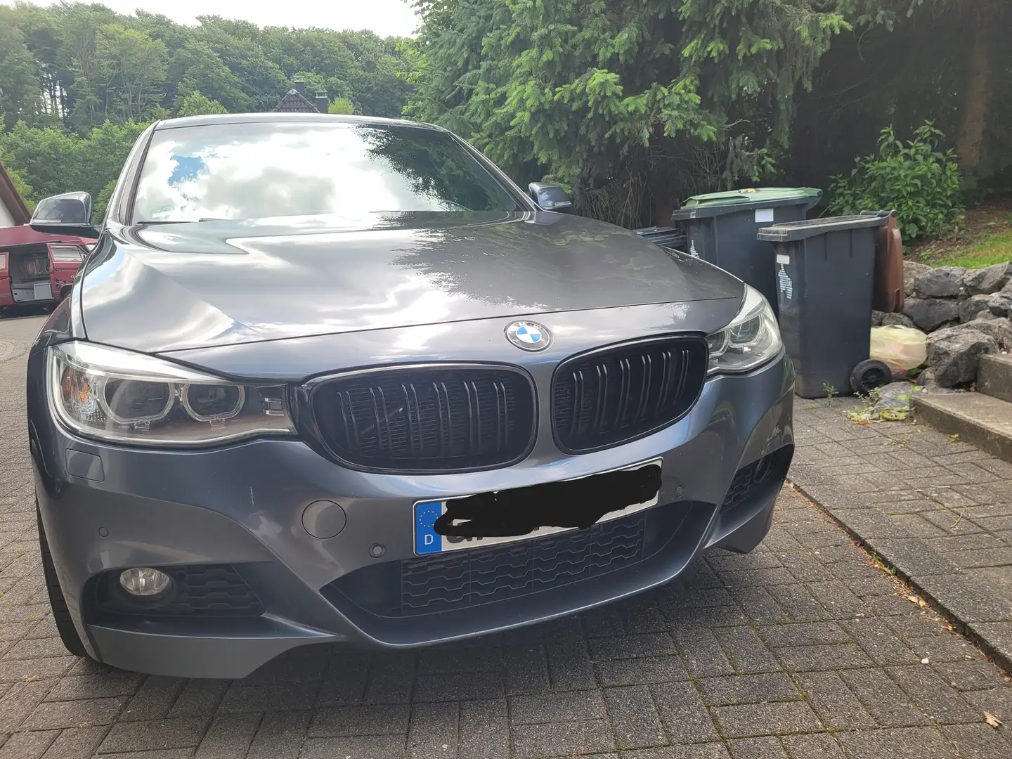 BMW 325 3er GT Diesel 325d GT Sport Line Grigio - 2