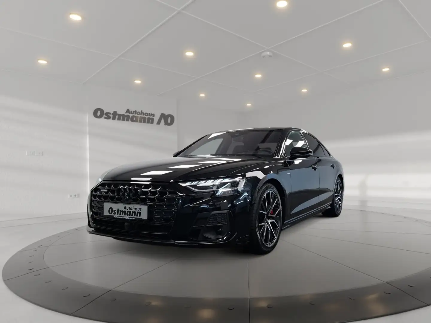 Audi A8 60 TFSIe quattro S-Line Matrix 360 B&O Massage Schwarz - 2