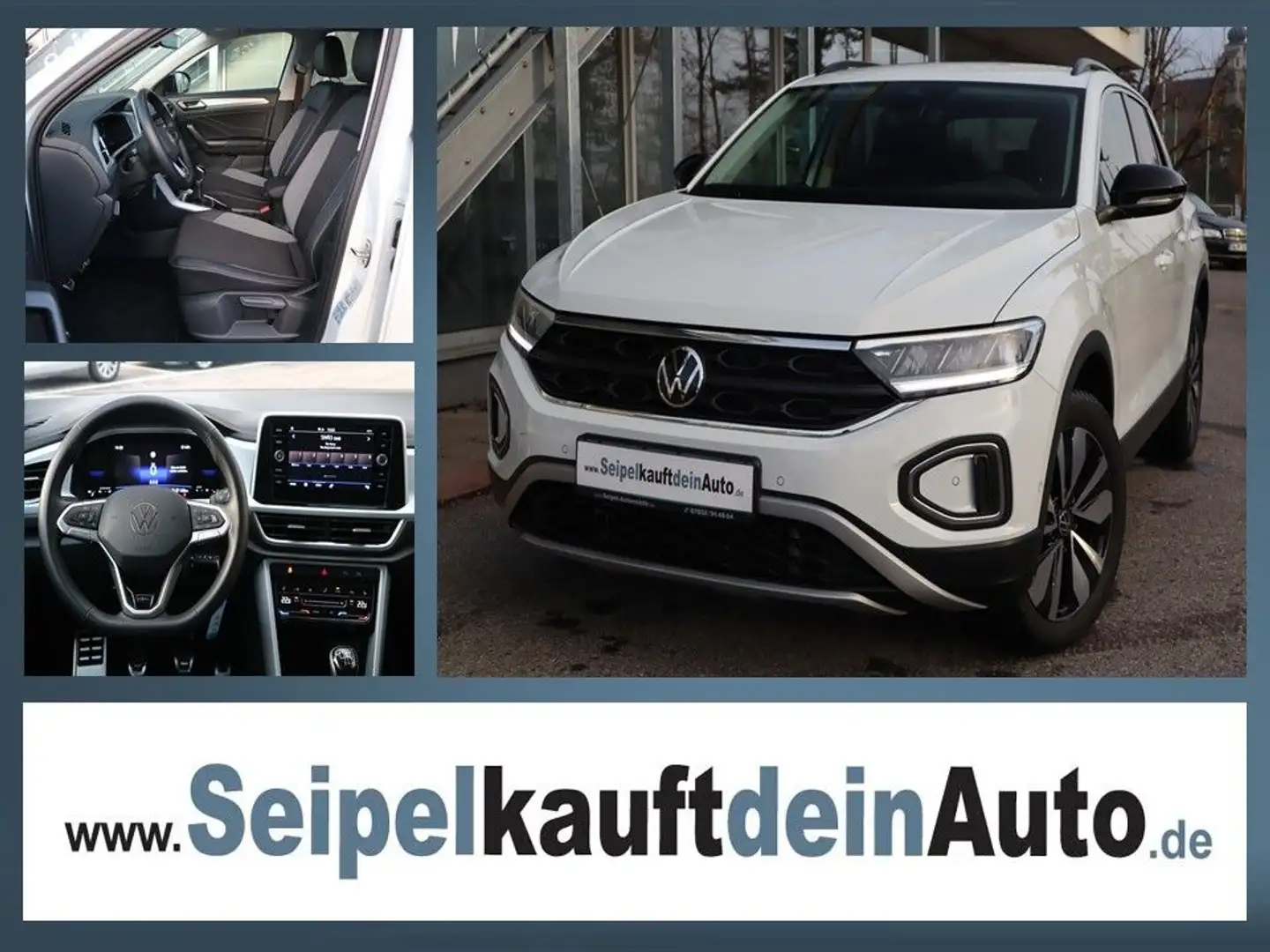 Volkswagen T-Roc 1.5 Goal*ACC*SHZ*PDC*LANEASSI* Blanco - 1