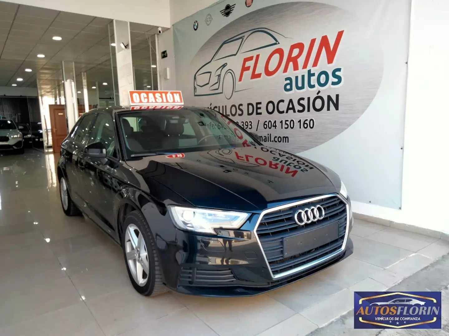 Audi A3 Sportback 1.6TDI Black Line Edition 85kW Noir - 1