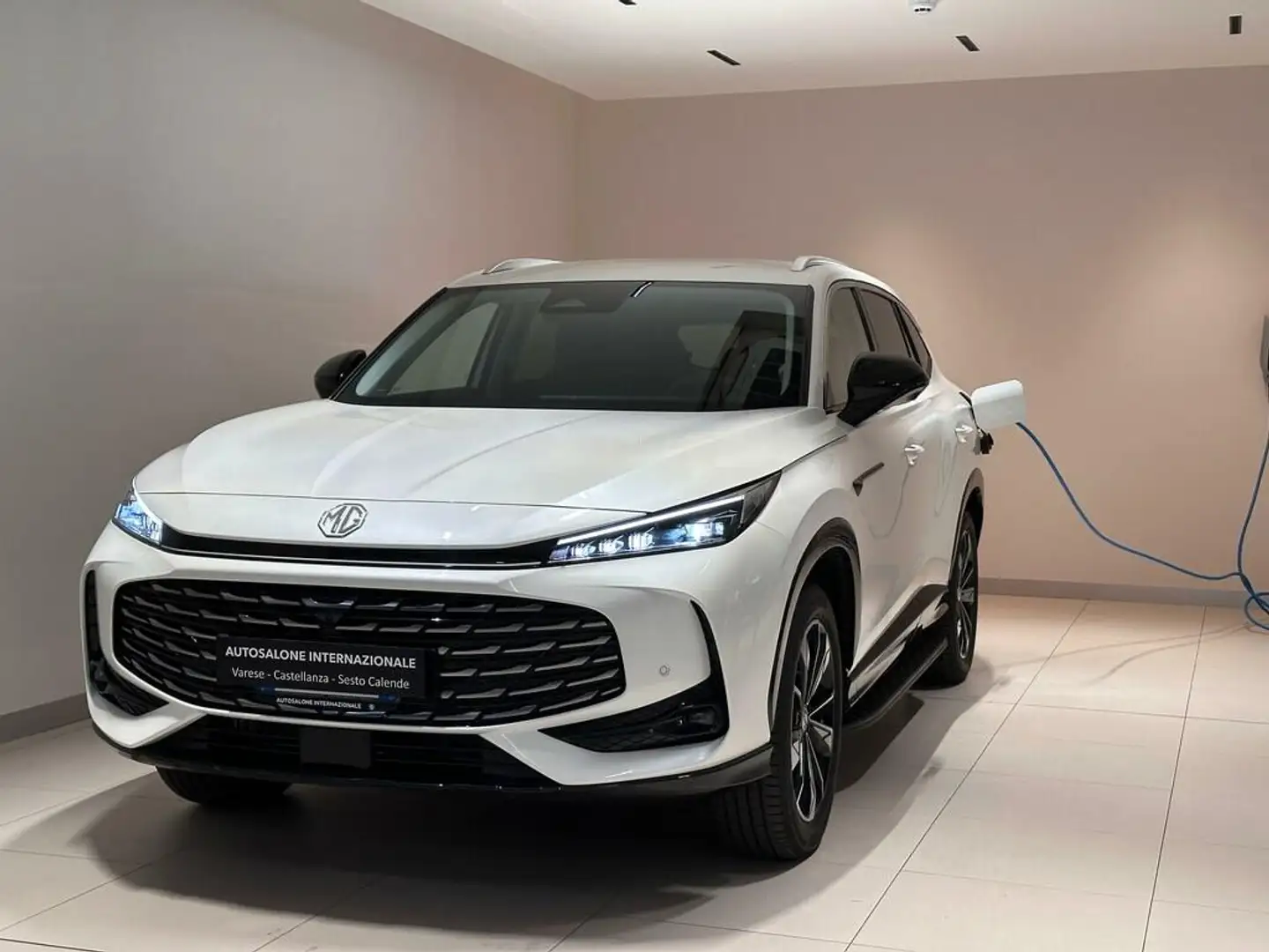 MG HS 1.5 phev Luxury Blanc - 1