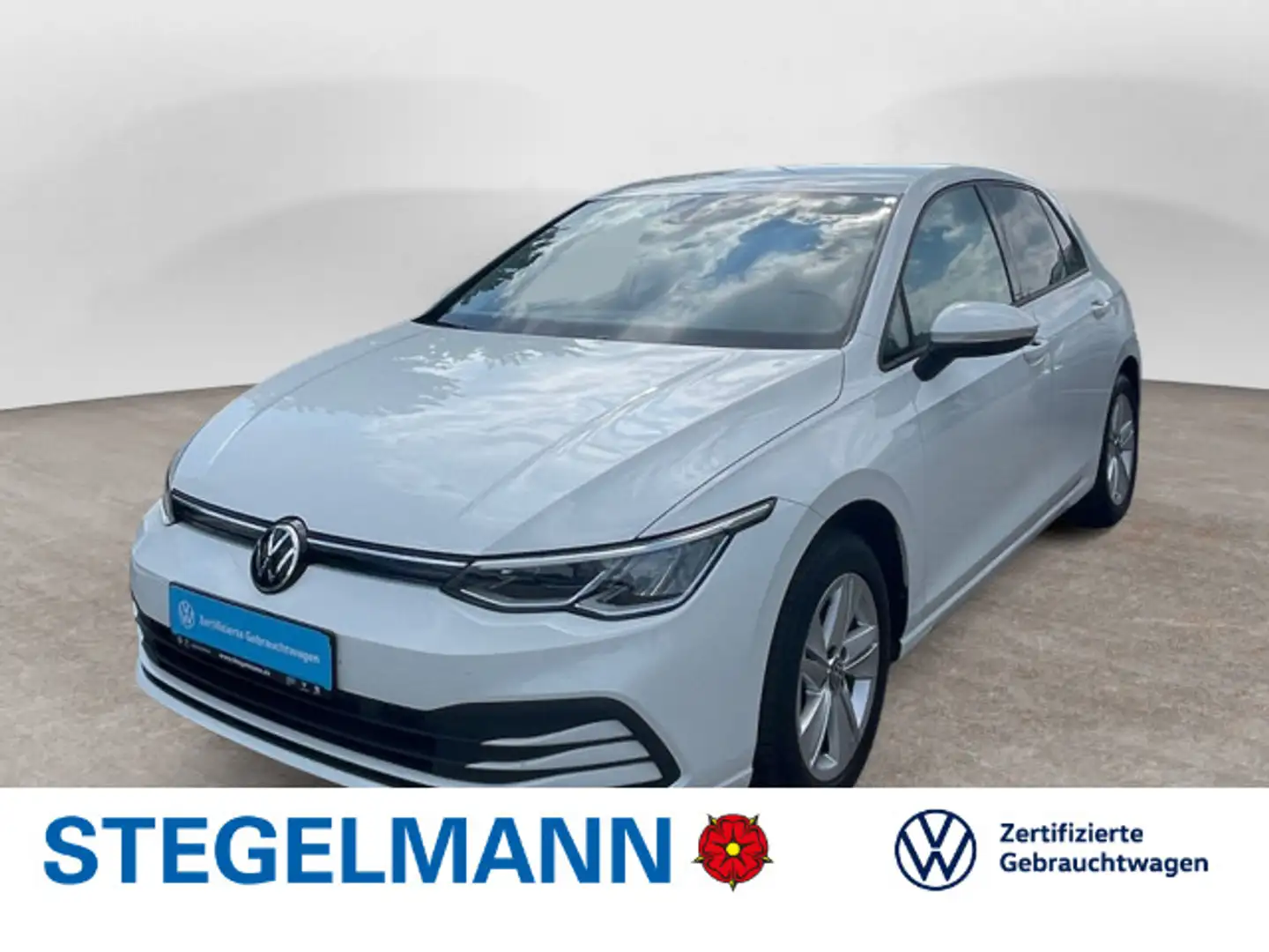Volkswagen Golf VIII 1.0 TSI Life *Navi*LED*ACC* Weiß - 1