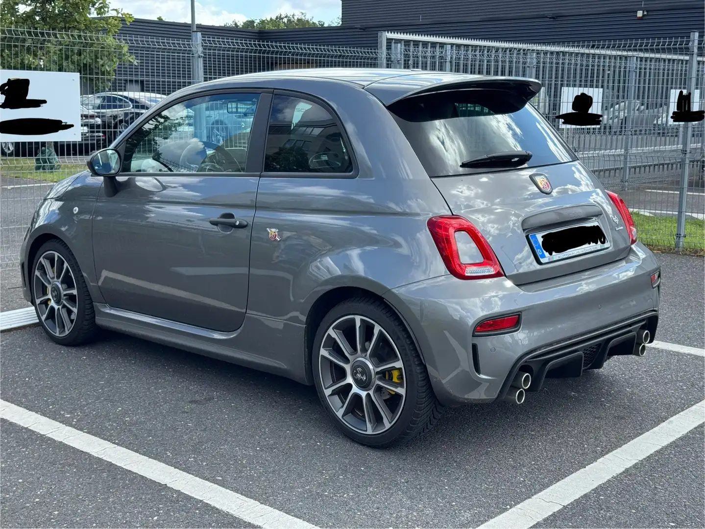 Fiat 500 500 695 Abarth Turismo Gris - 1