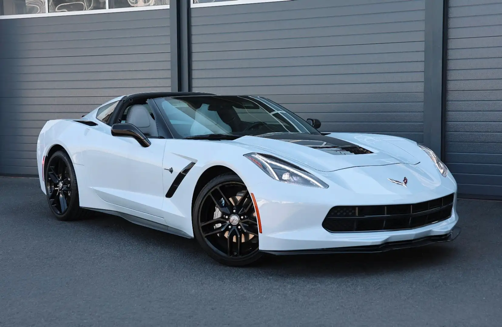 Corvette C7 6.2 V8 Stingray Targa/BOSE/APPLE/KAMERA/19-20 Grau - 1