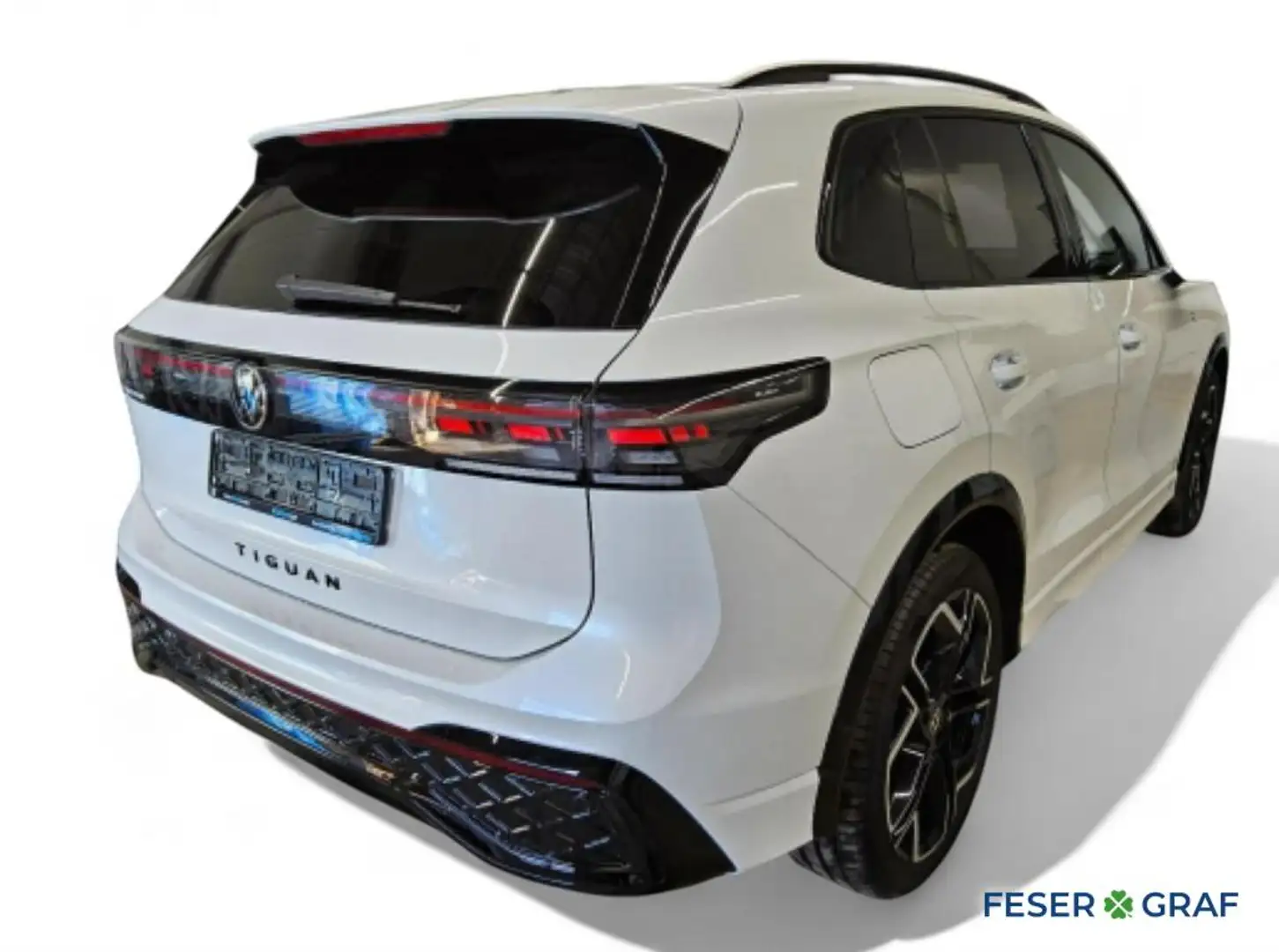 Volkswagen Tiguan 2.0 TDI R-Line DSG/LED/Area View/Sitz.-Lenkradhzg. Weiß - 2