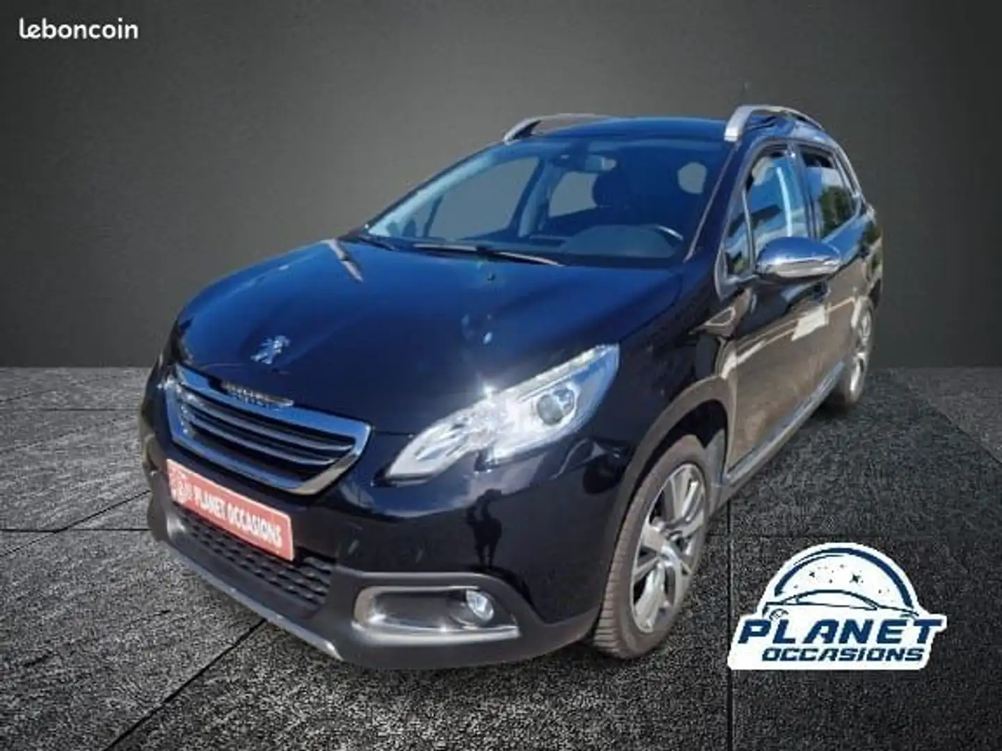 Peugeot 2008 Vti 110 Première Main 45090 Km Garantie Noir - 1