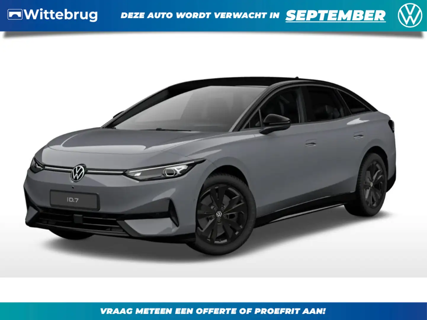 Volkswagen ID.7 Limited Edition 77 kWh !!!Profiteer ook van € 2.00 Grijs - 1