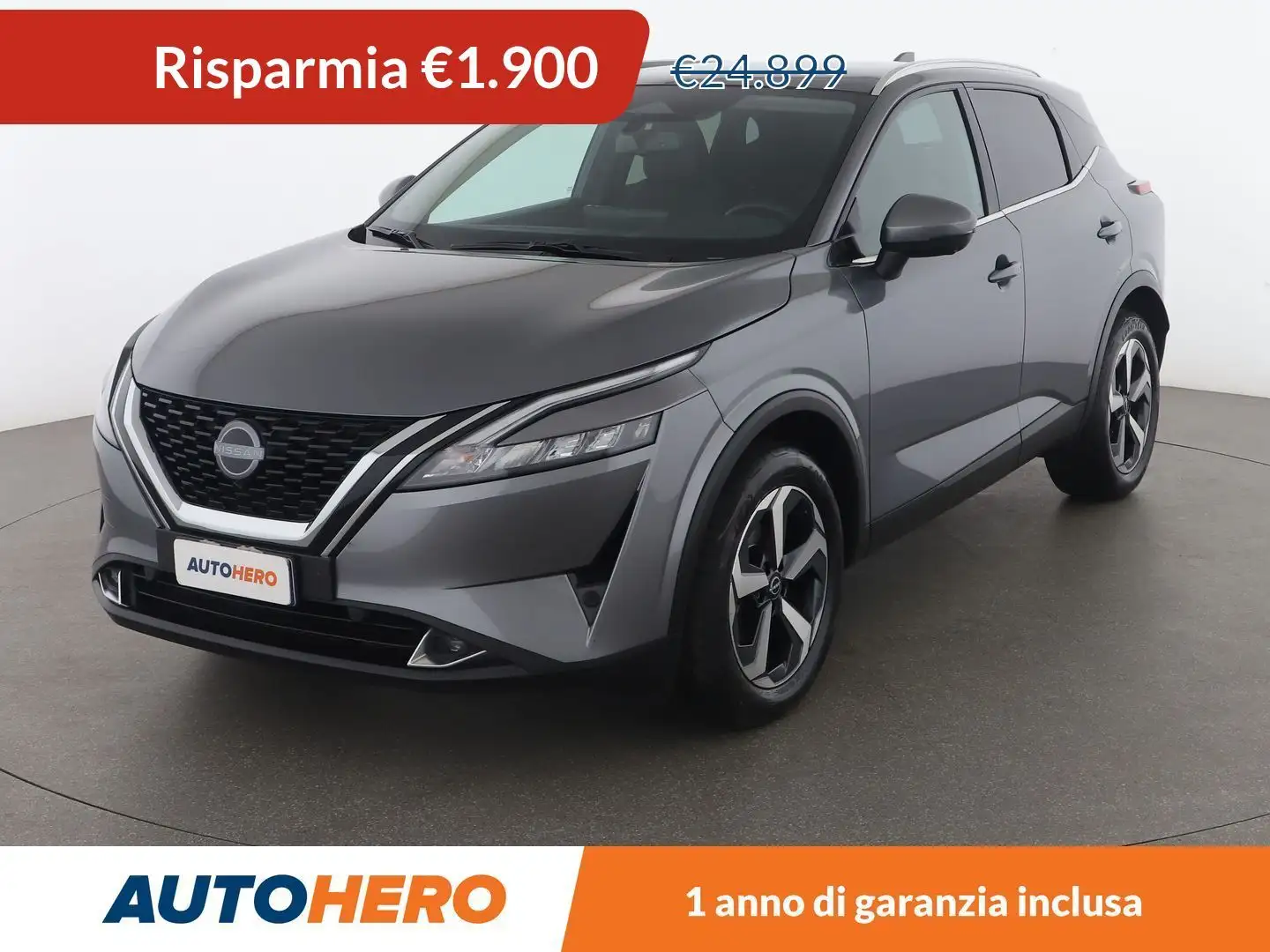 Nissan Qashqai 1.3 DIG-T Mild-Hybrid N-Connecta 140 CV MHEV Gris - 1