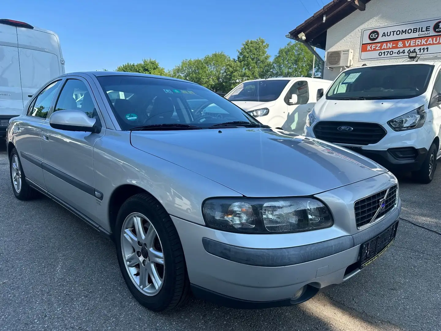 Volvo S60 2.4 Comfort*KLIMA*LEDER*2.HAND* Ezüst - 2