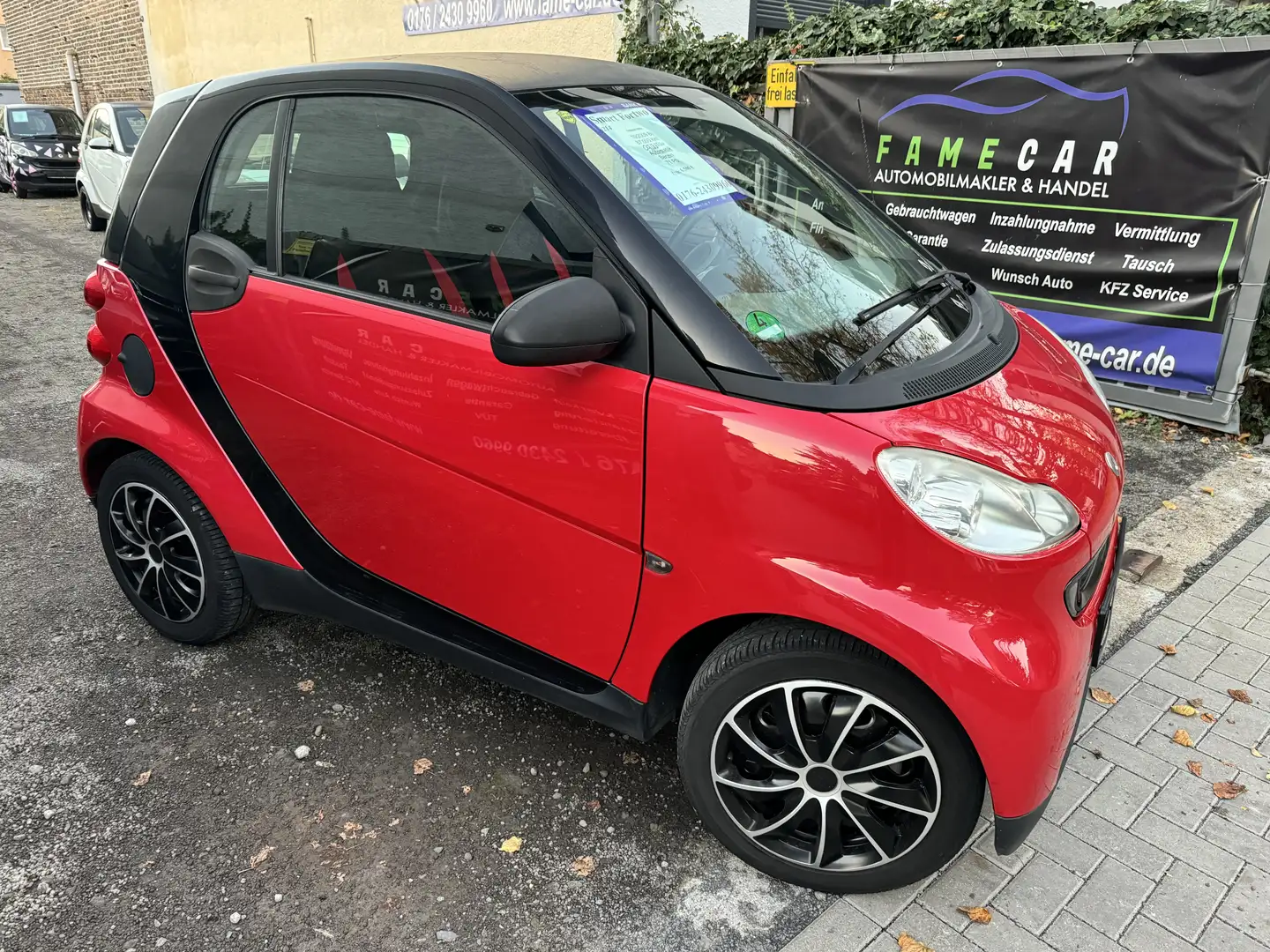 smart forTwo MHD / 1. HAND / KLIMA / INZAHLUNG Rot - 1