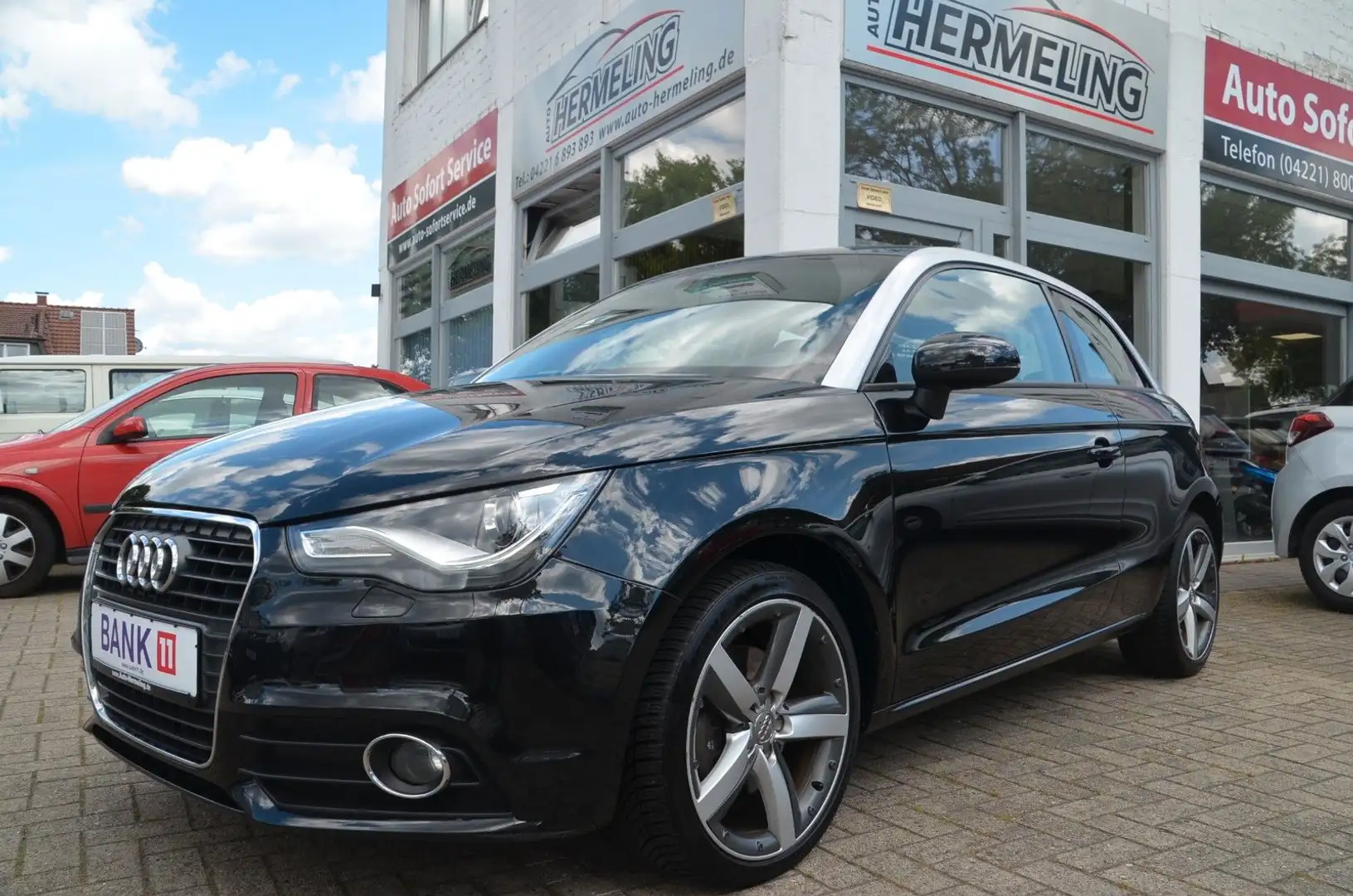 Audi A1 1.4 TFSI S tronic Ambition XEN|SHZ|ALLWETTER Negro - 1