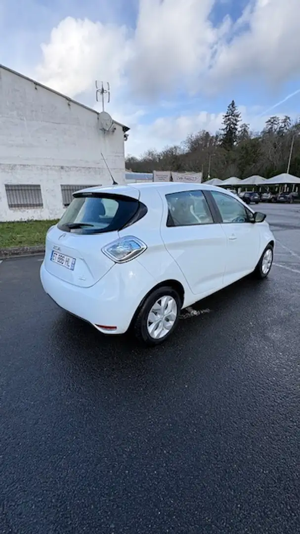 Renault ZOE Zoe Life Charge Rapide Gamme 2017 Blanc - 2