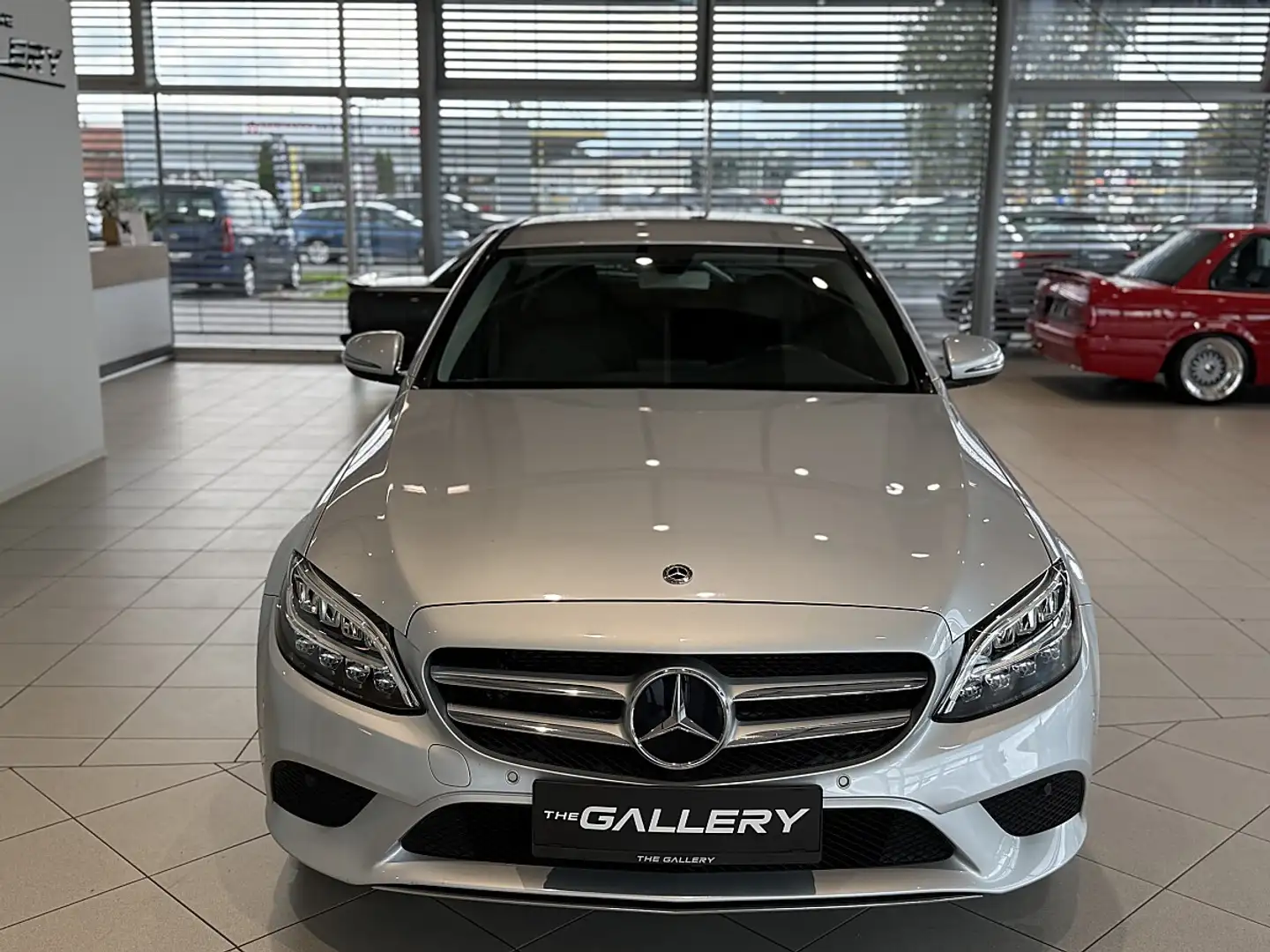 Mercedes-Benz C 200 d Avantgarde Aut. *Kamera*Sitzheizung*Keyless*LED Silber - 2