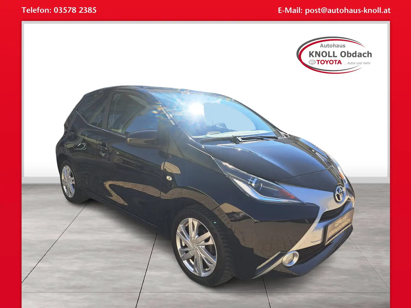 Toyota Aygo X -play Schwarz - 1