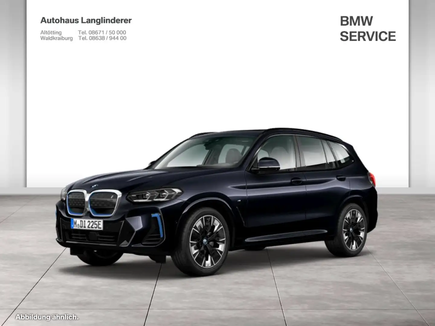 BMW iX3 Impressive NP 77.239,- Schwarz - 1