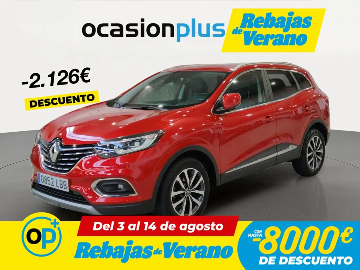 Renault Kadjar 1.3 TCe GPF Zen EDC 103kW Rojo - 1