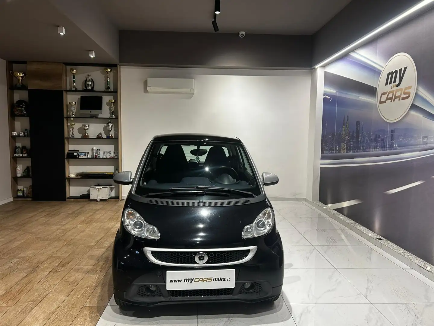 smart forTwo Fortwo Cabrio 1.0 mhd Passion 71cv FL Nero - 1