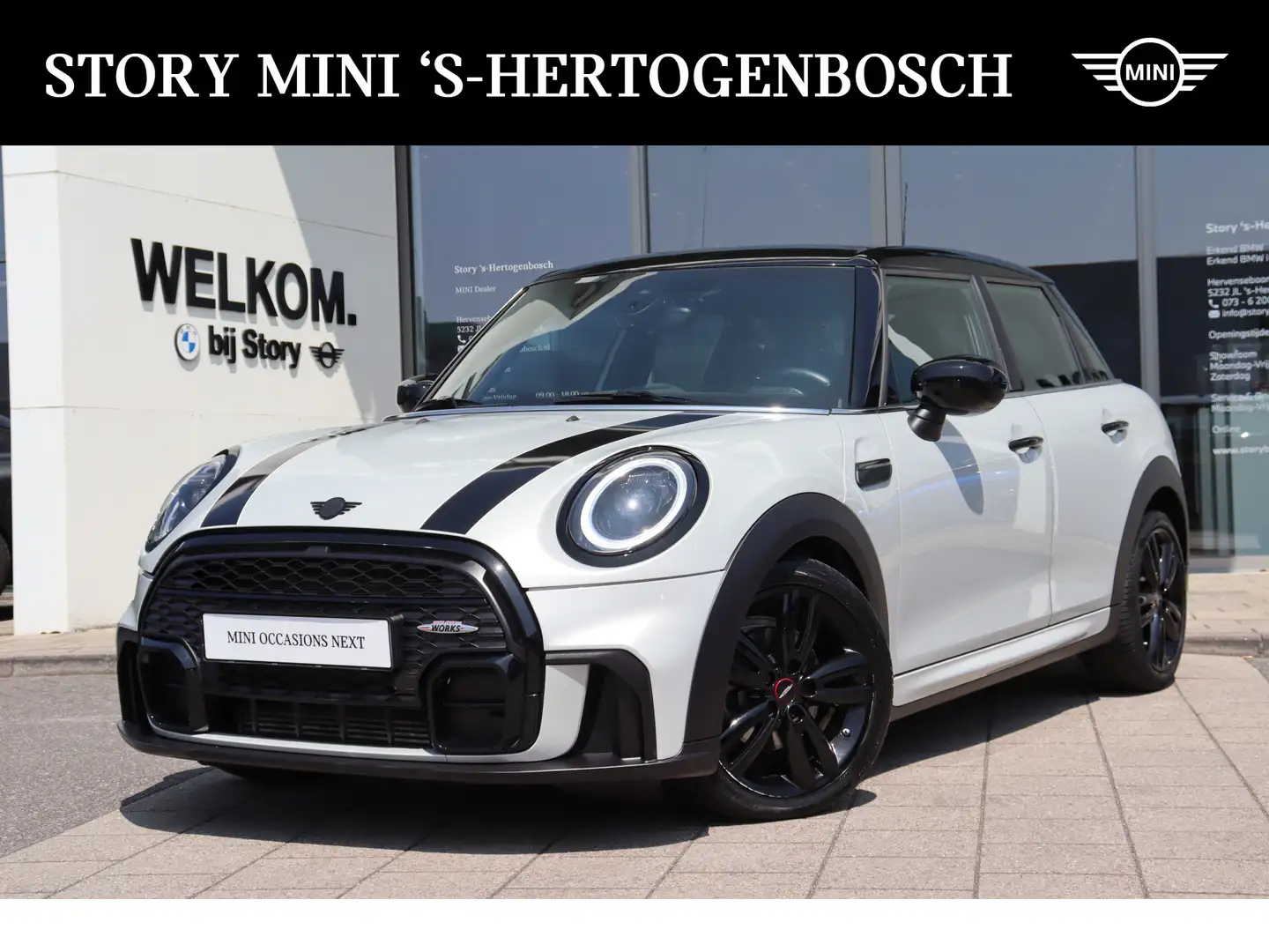 MINI John Cooper Works Hatchback JCW / Achteruitrijcamera / Comfort Acces Blanc - 1