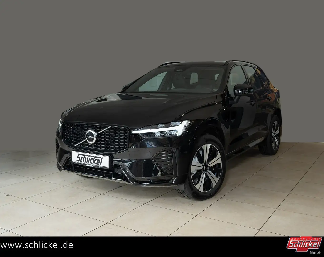 Volvo XC60 T6 Plus Dark Recharge Plug-In Hybrid AWD Schwarz - 1