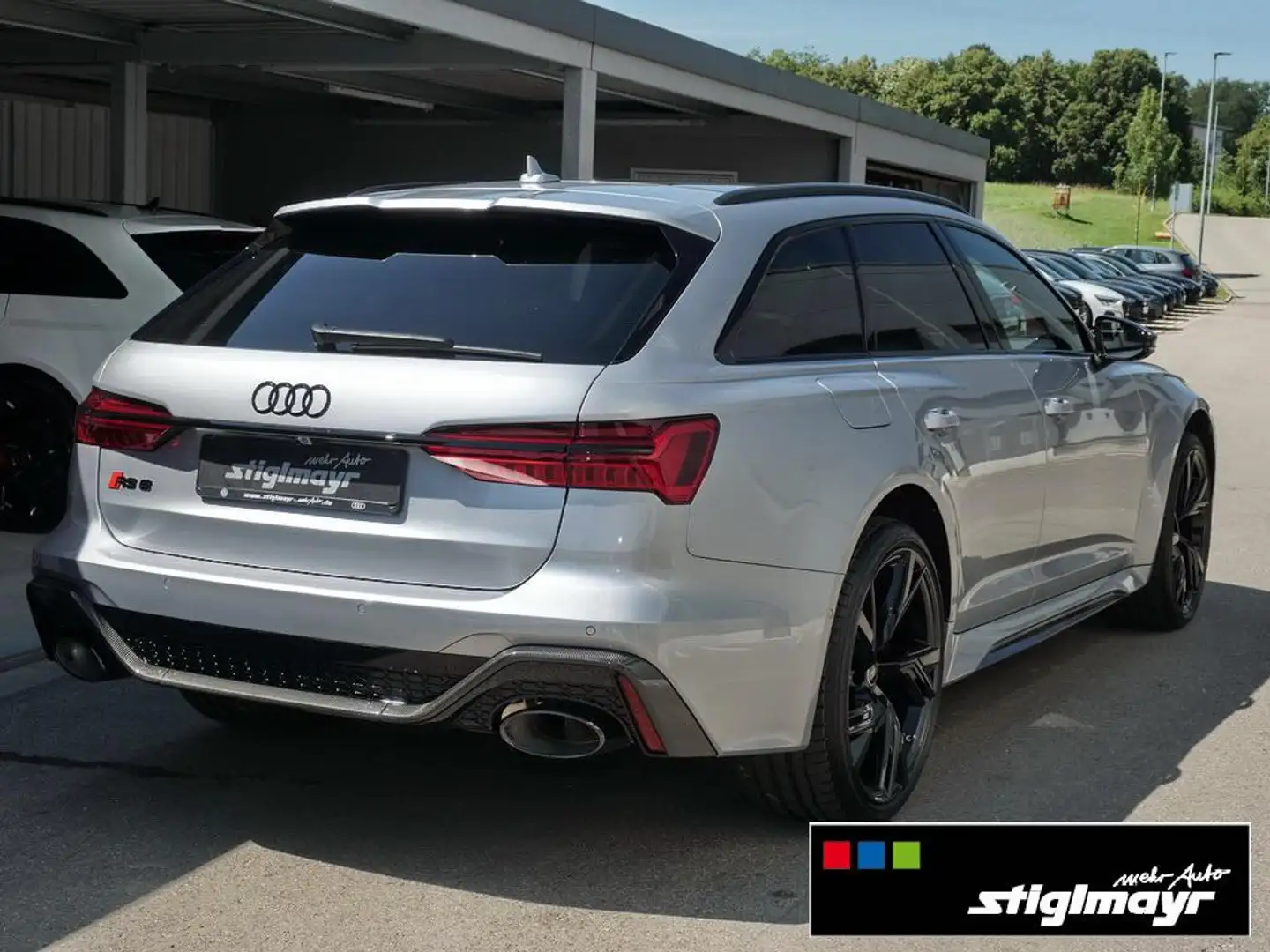 Audi RS6 Avant 441(600) kW(PS) tiptronic Nachtradar Argento - 2