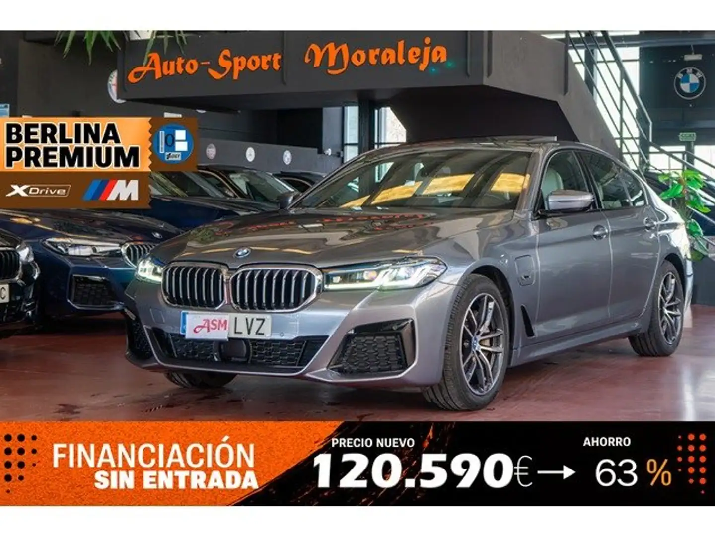 BMW 545 545e xDrive Azul - 1