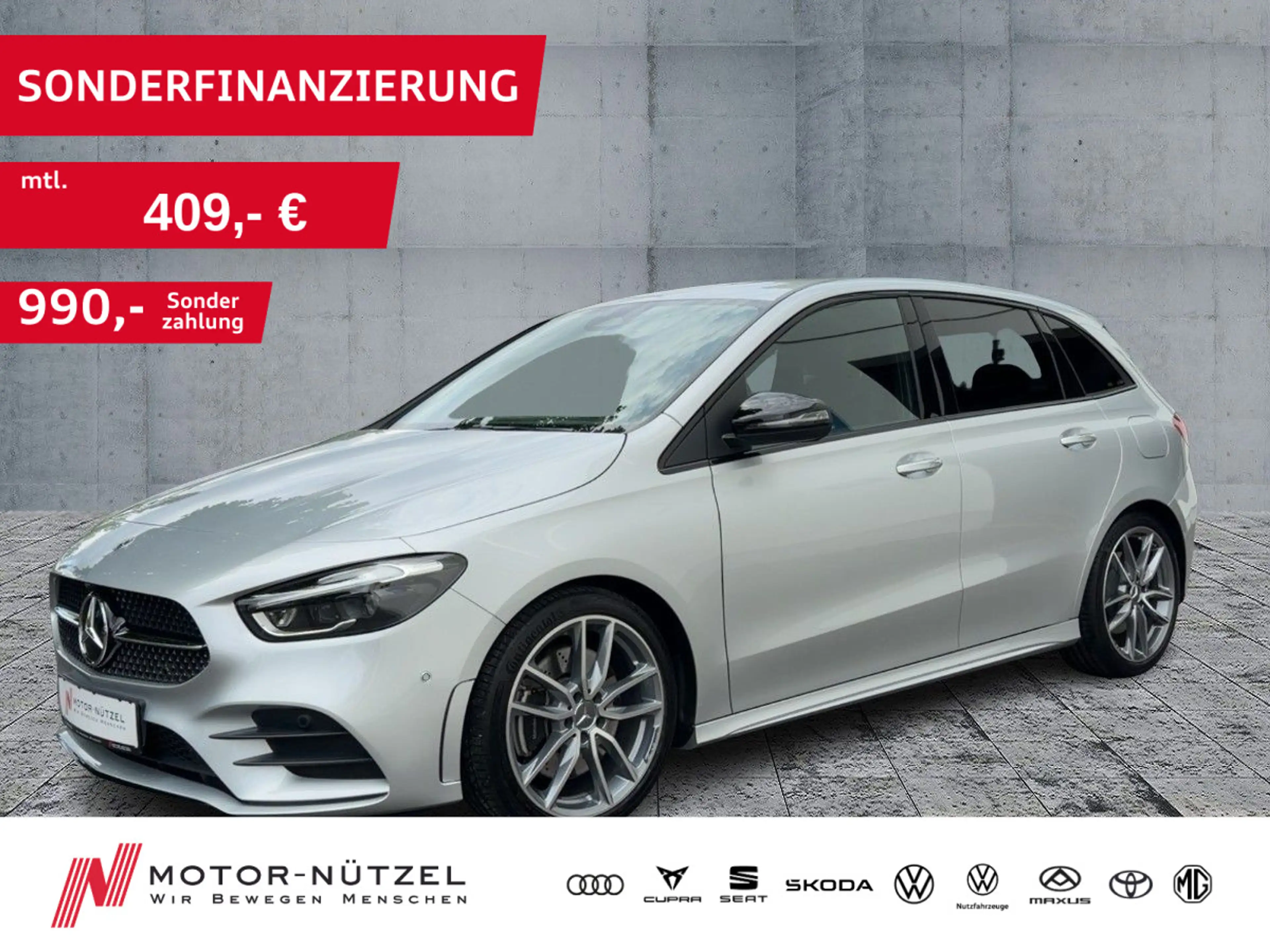 Mercedes-Benz B 250 4MATIC AMG-LINE MULTIBEAM+NAV+TEMPOMAT+SHZ