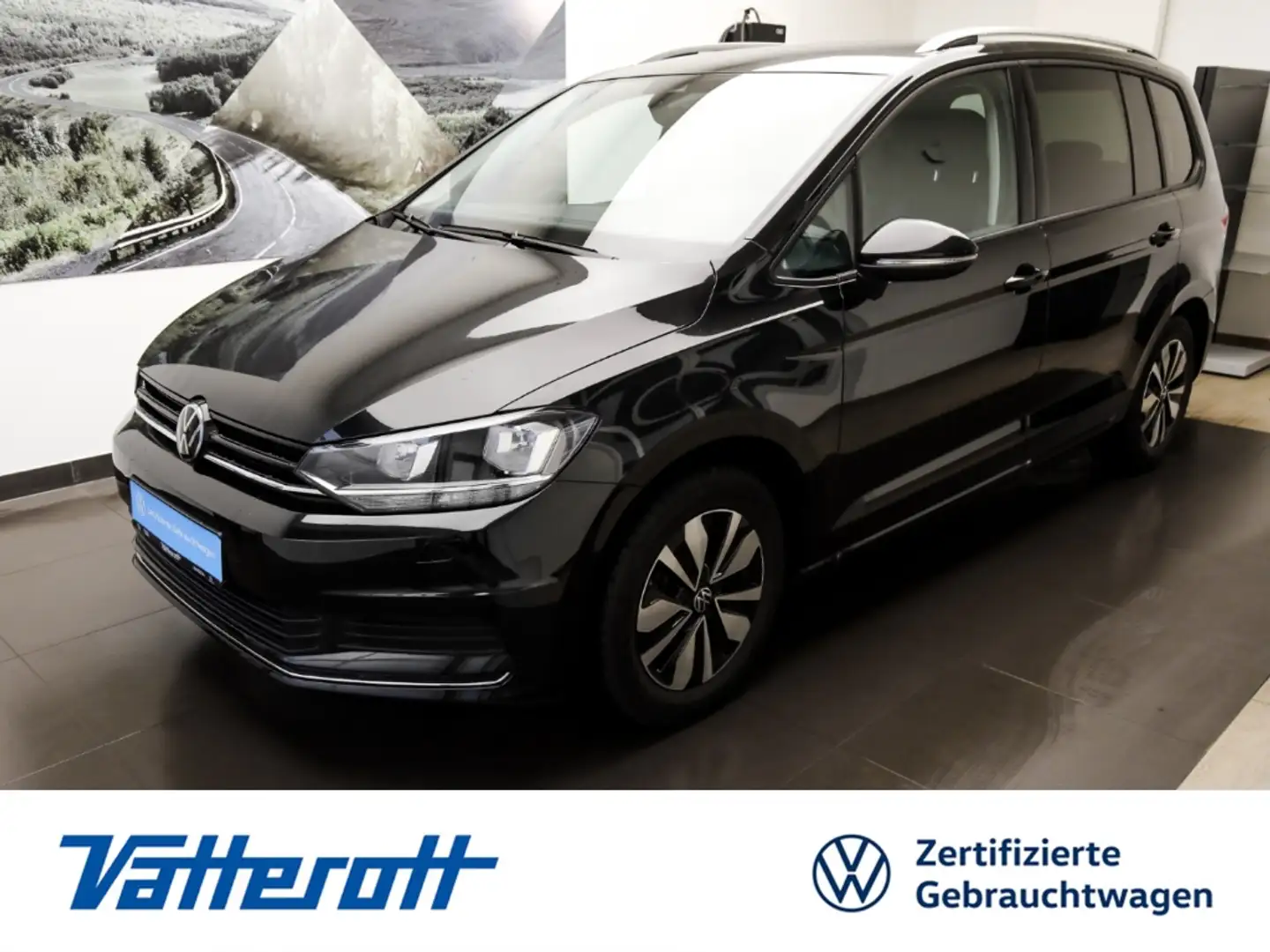 Volkswagen Touran 1.5 TSI GOAL Navi Kamera 7-Sitzer Schwarz - 1