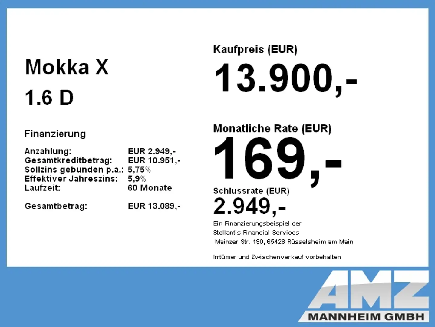 Opel Mokka X 1.6 D Innovation Roşu - 2