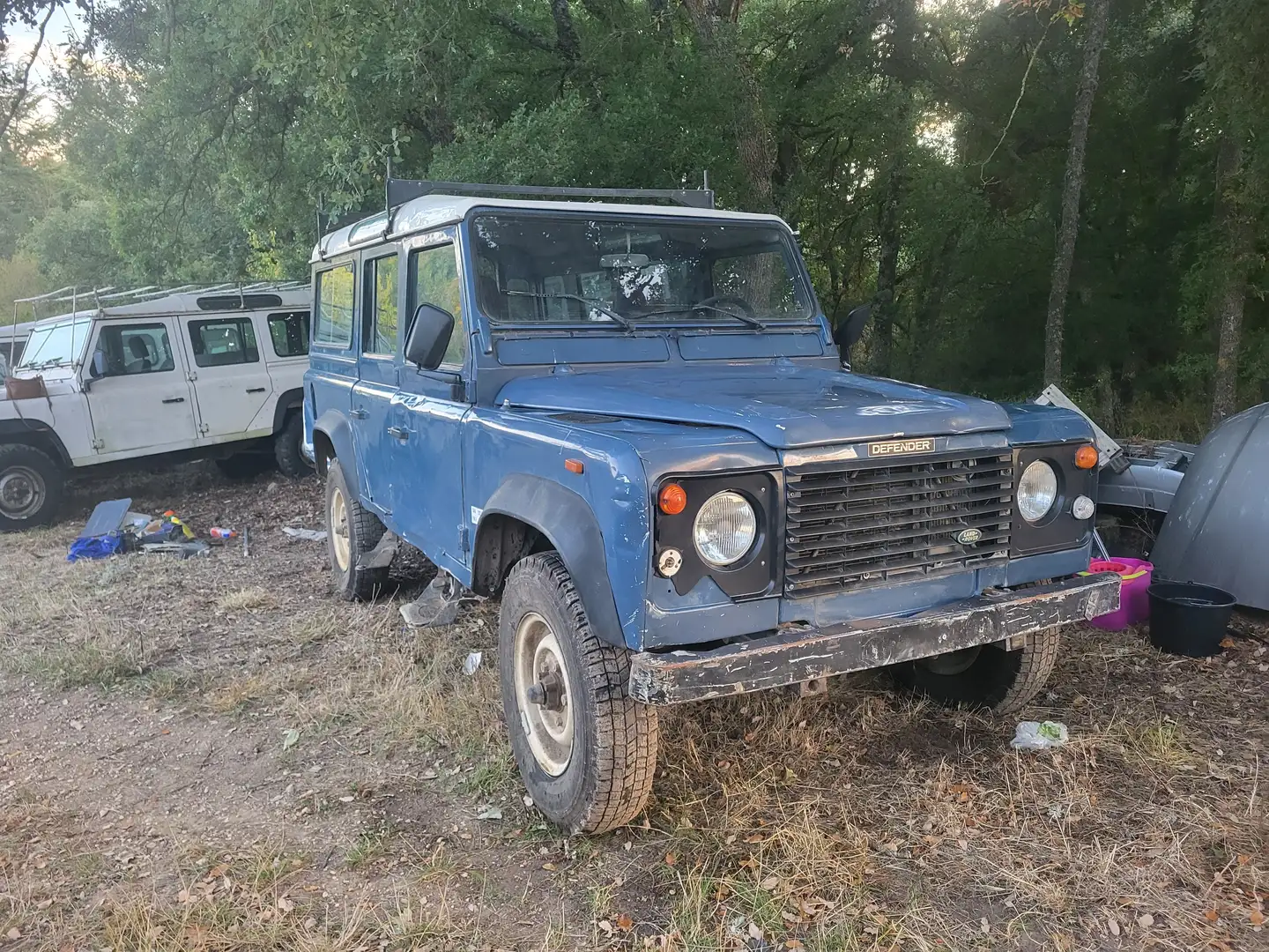 Land Rover Defender Defender 110 TDI SW Modrá - 1