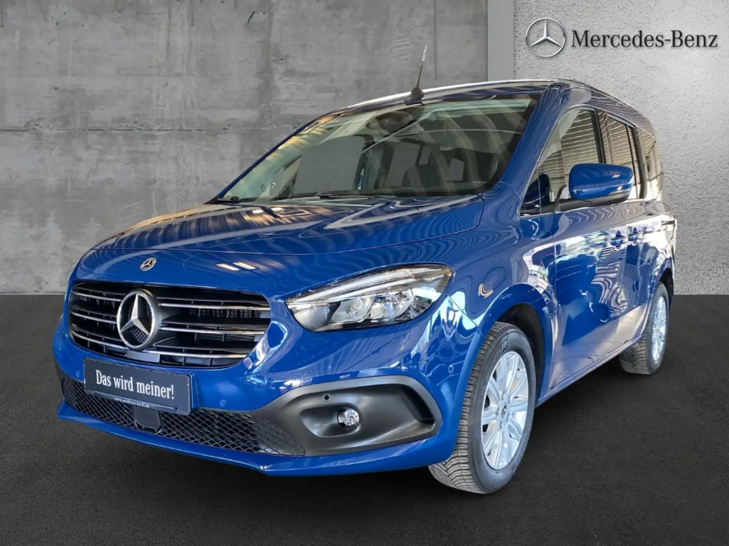 Mercedes-Benz T-Class d PROGRESSIVE+NAVI+DAB+TWA+LED+KAM+ALU+SHZ Albastru - 1