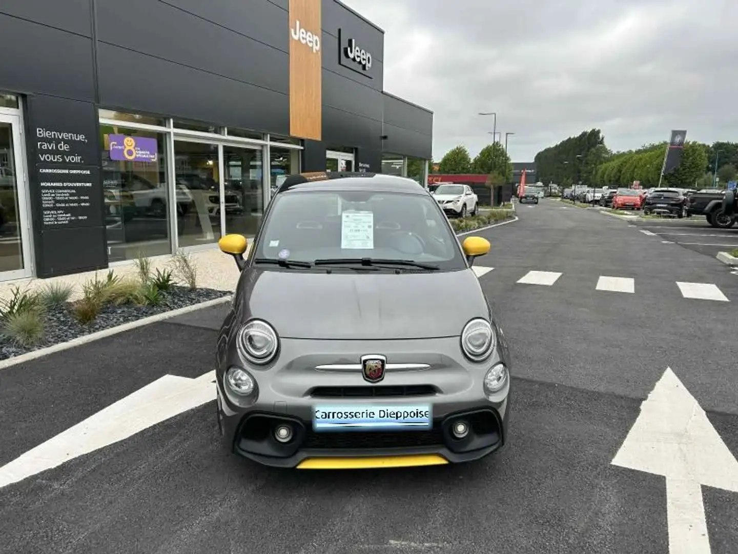 Abarth 595 Pista 1.4 Turbo T-Jet 160ch 595 Pista Gris - 2