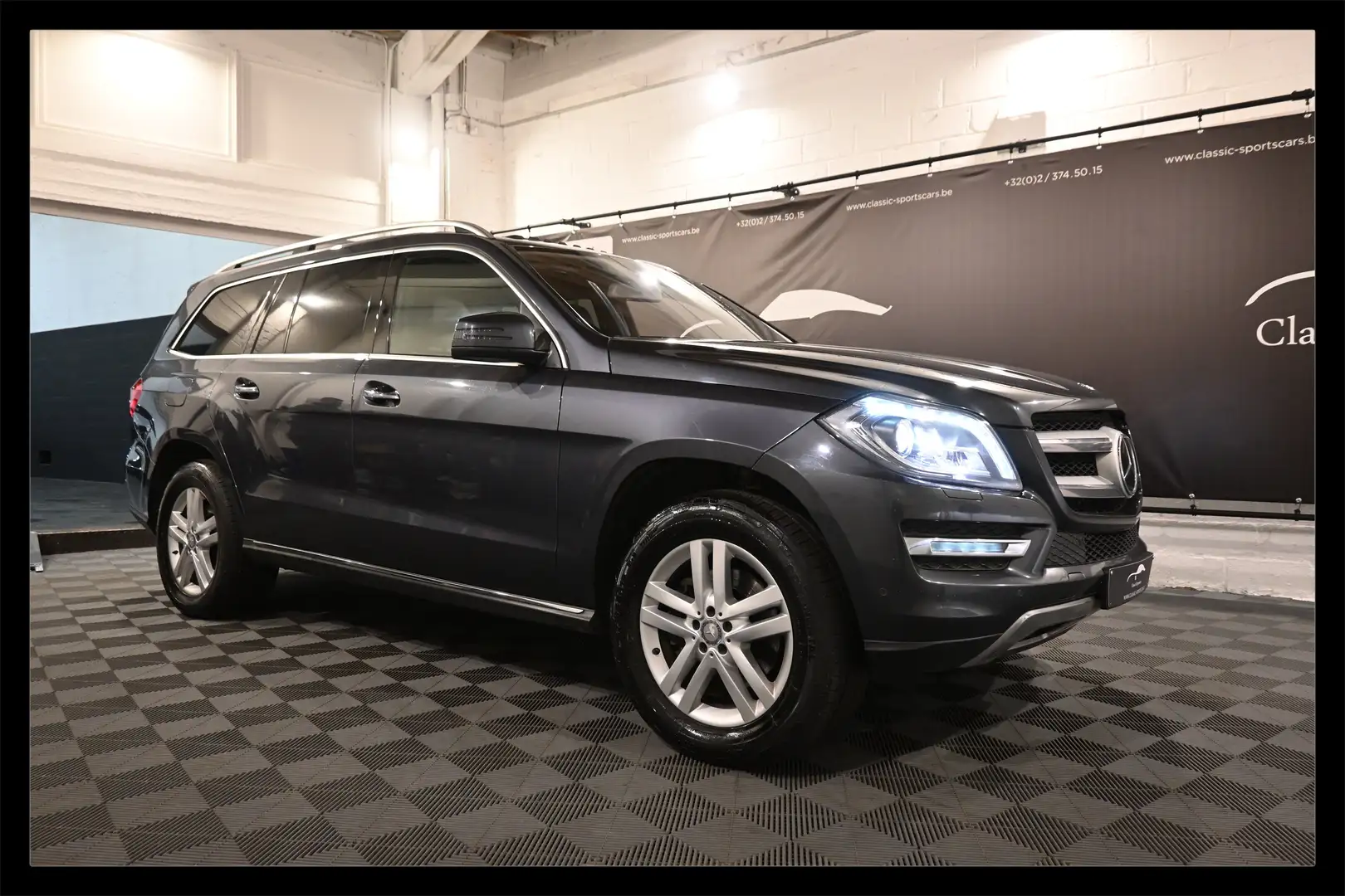 Mercedes-Benz GL 350 CDI BlueTEC EURO 6b / 7 SEATS / 7 PLACES / FULL !! Gris - 1