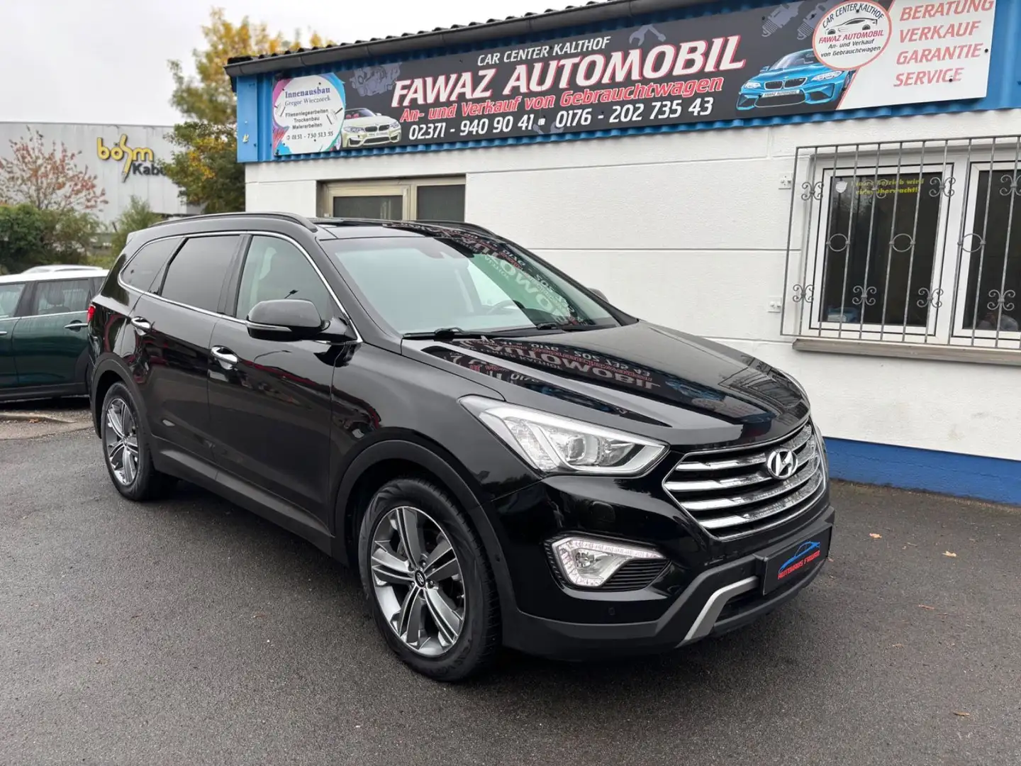 Hyundai Grand Santa Fe Premium 4WD 7SITZE *KAM*NAVI*PANO Noir - 1