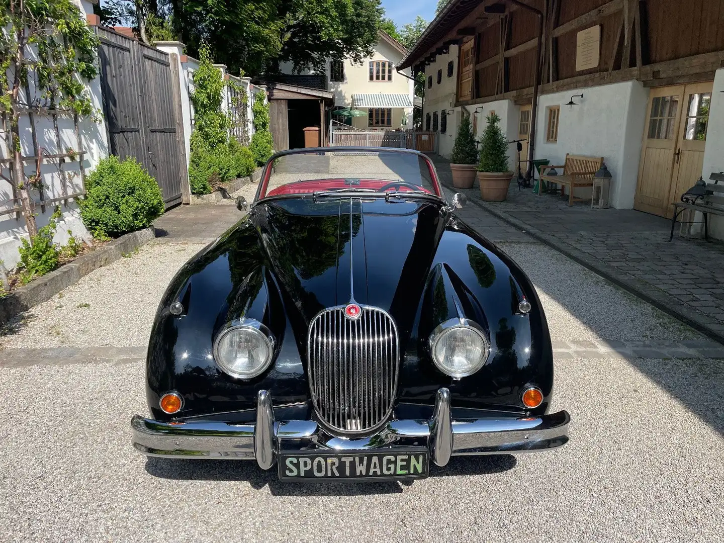 Jaguar XK 150 OTS  5 Gang H-Nummer Чорний - 2