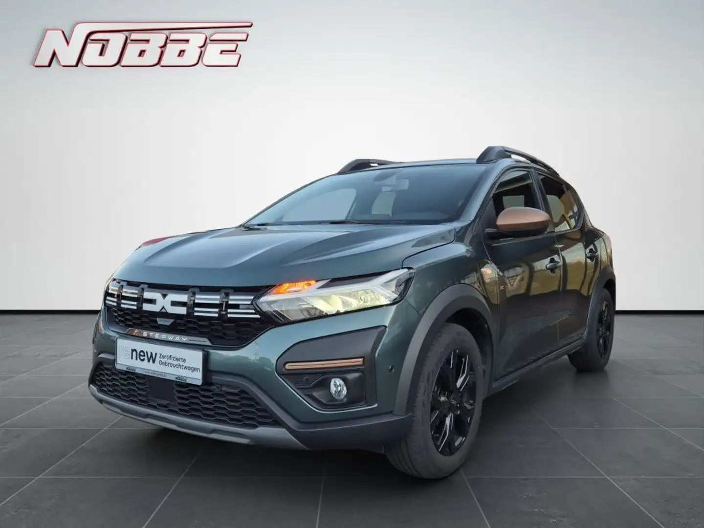 Dacia Sandero Stepway TCe100 ECO-G Extreme+ *WKR+AHK* Grün - 1