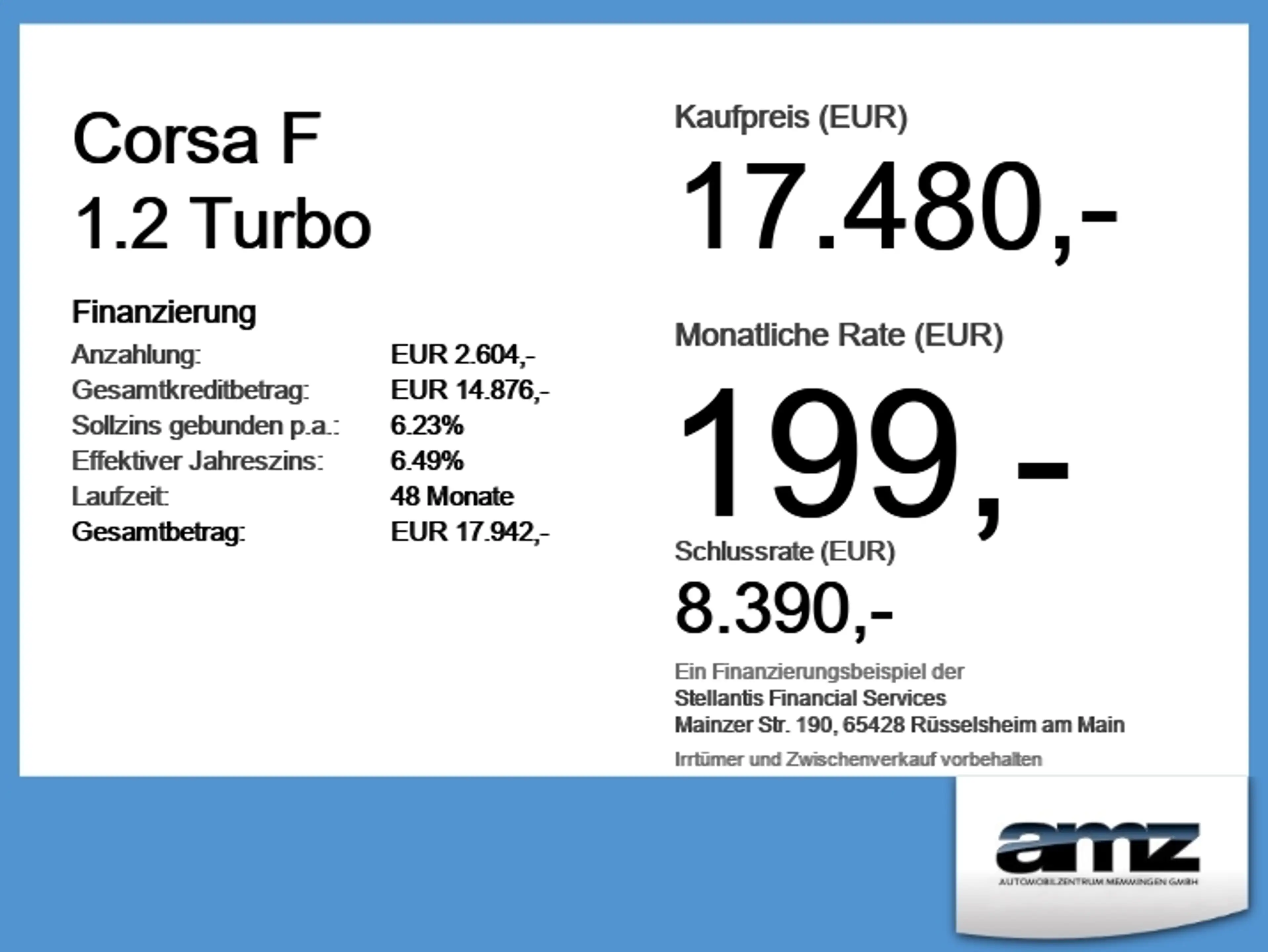 Opel Corsa F 1.2 Turbo Sitzheizung+Parksensoren+ — photo 3