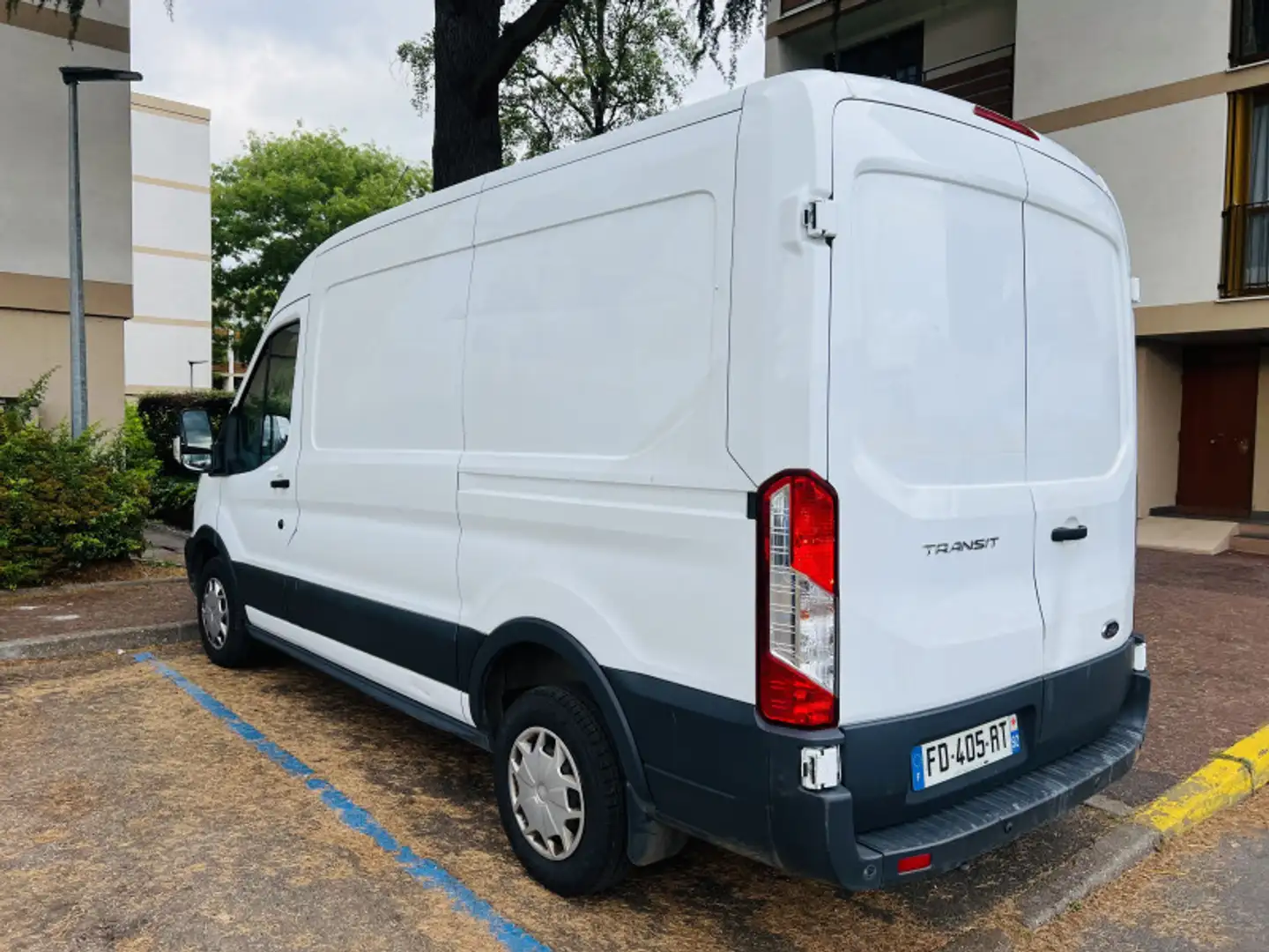 Ford Transit T290 L2H2 2.0 ECOBLUE 105CH AMBIENTE***TVA***12416 Blanc - 2