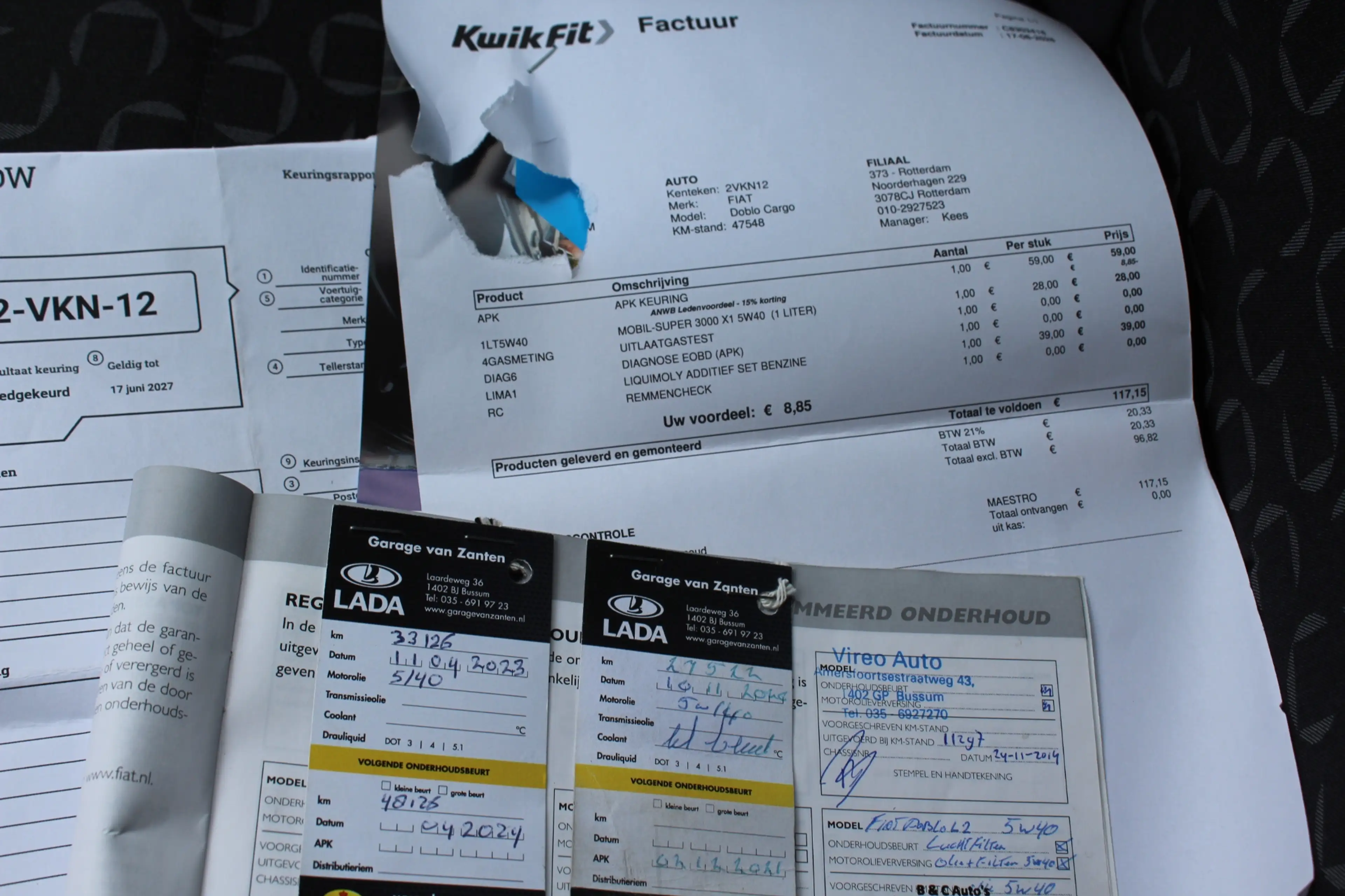 Fiat Doblo Cargo 1.4 SX Maxi airco nap parkeersensoren marge — photo 29
