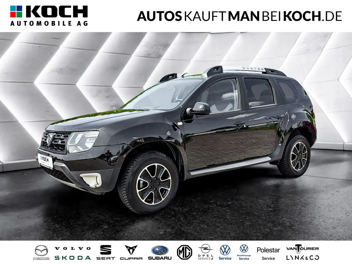 Dacia Duster 1.2 TCe 125 Black Shadow 4x2 AHK NAVI CAM Schwarz - 1