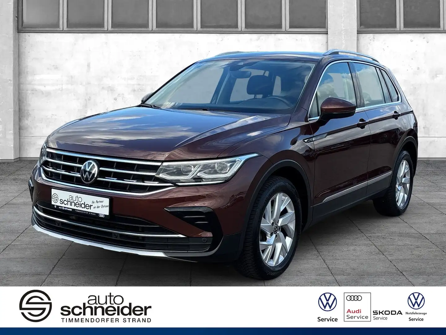 Volkswagen Tiguan Tiguan 2.0 TDI DSG Elegance APP ACC HeadUp LED Braun - 1
