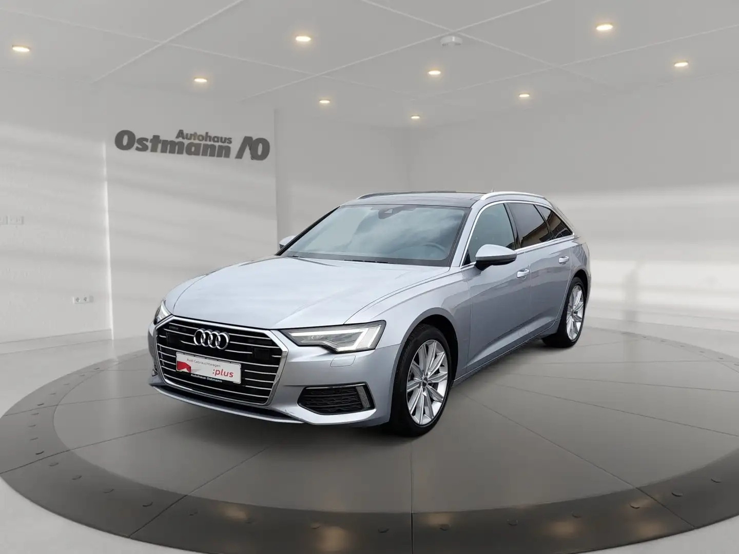 Audi A6 45 TDI quattro Avant AHK Matrix Pano RFK 19'' Silber - 1