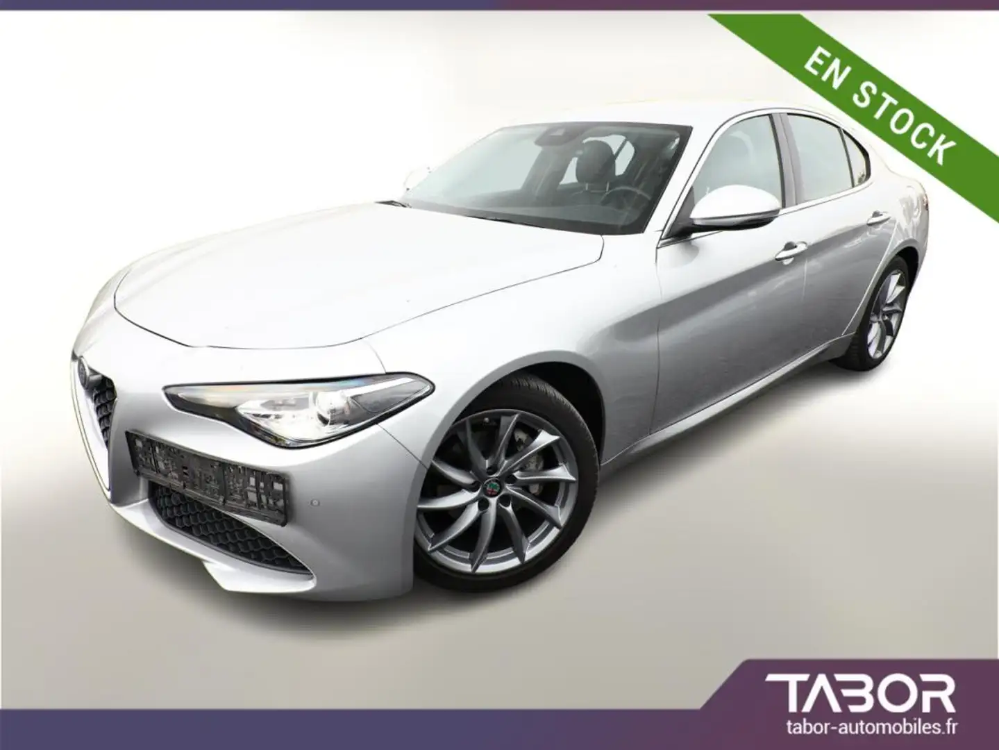 Alfa Romeo Giulia 2.2 Turbo 190 AT8 Ti Cuir GPS Argent - 1